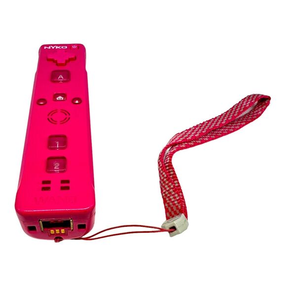 Nyko Wand Remote Controller Pink for Nintendo Wii Wiimote - Untested - Picture 2 of 8